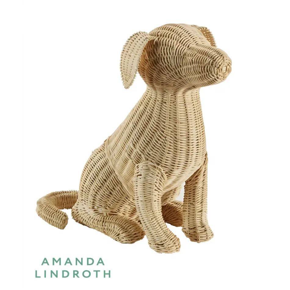 Potcake Wicker Dog Large
