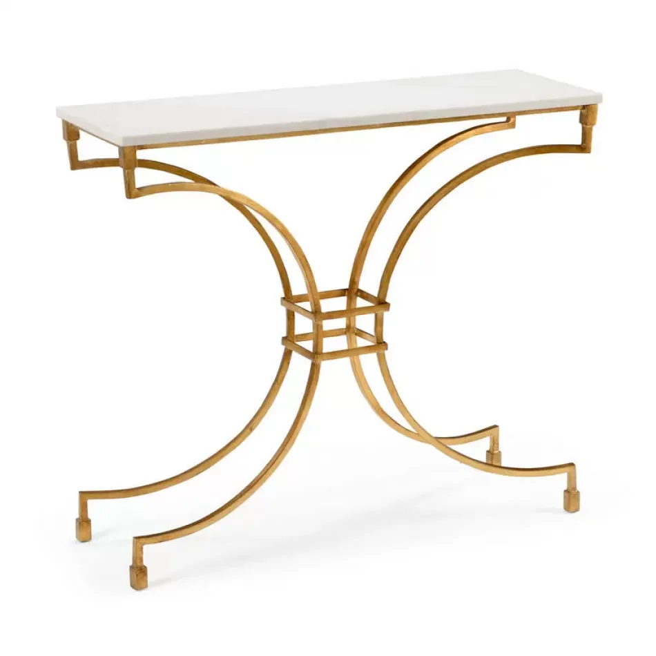 Kara Console Table Gold