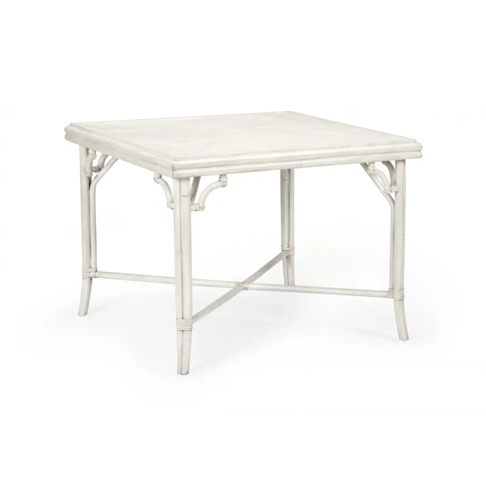 Boca Whitewashed Game Table
