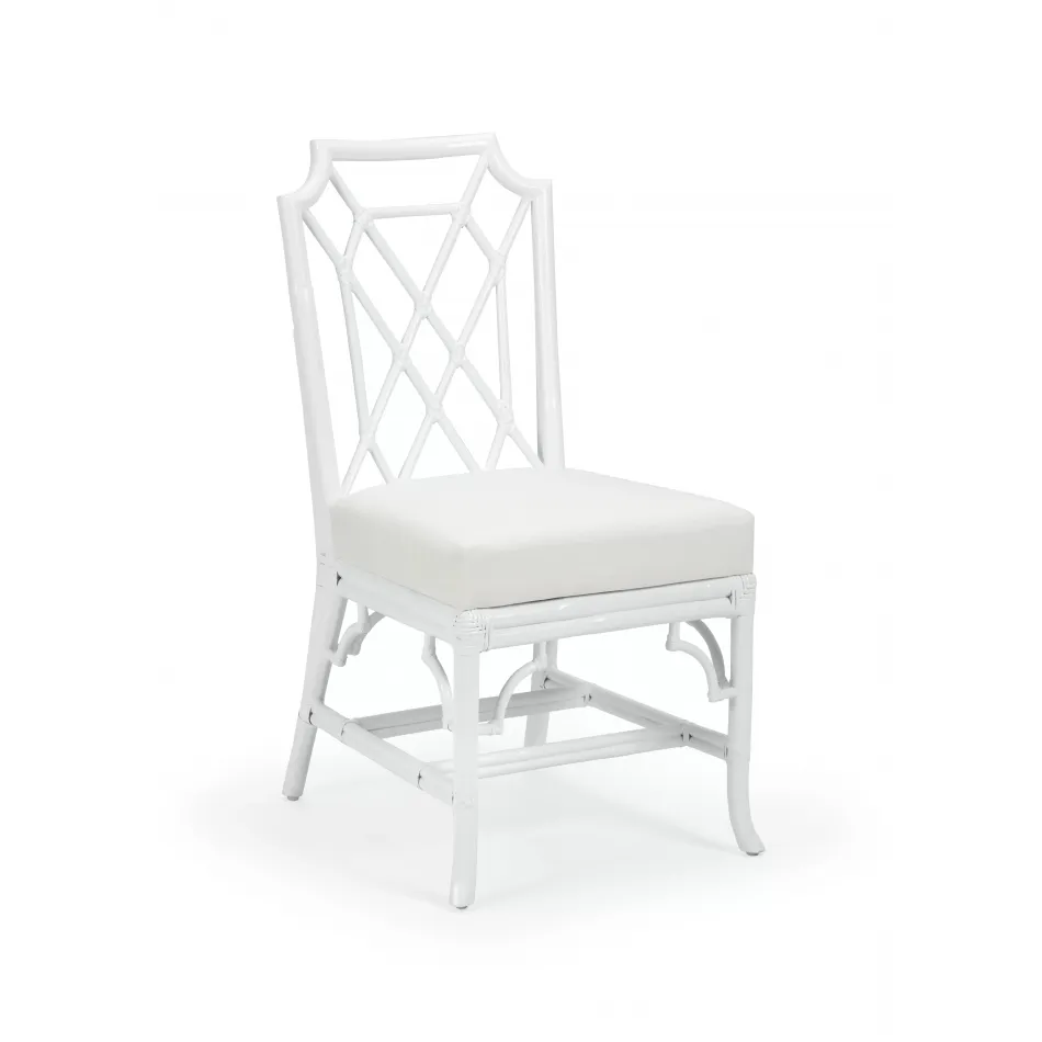 Wild Palm Side Chair White
