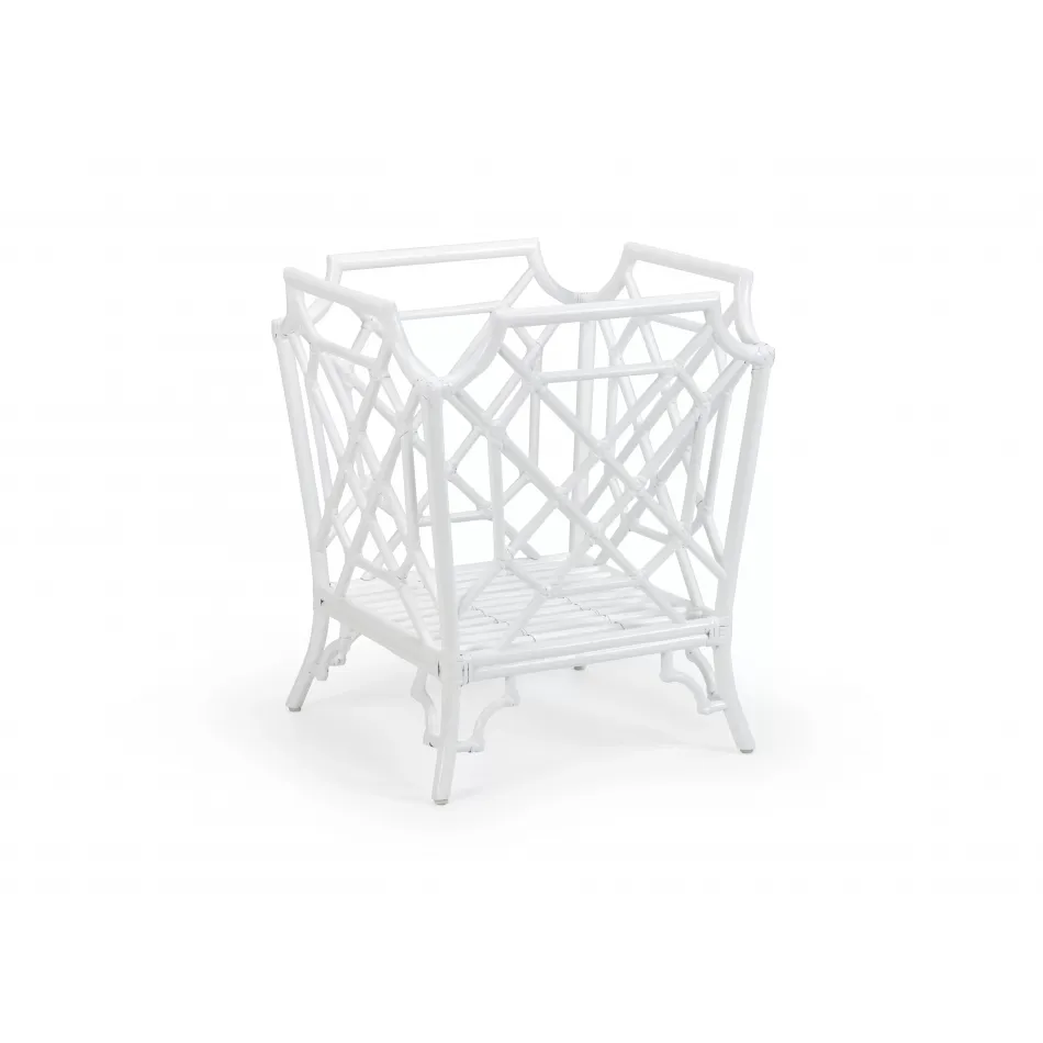 Wild Palm Planter White