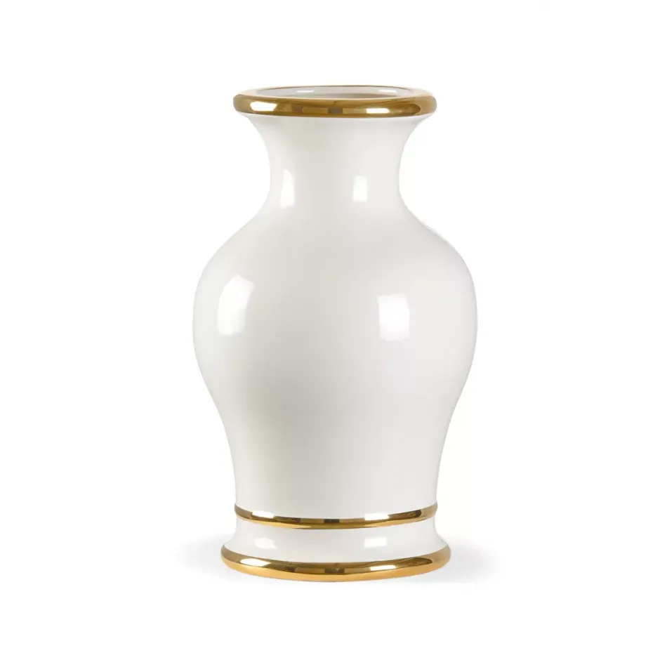 Audrey Vase White