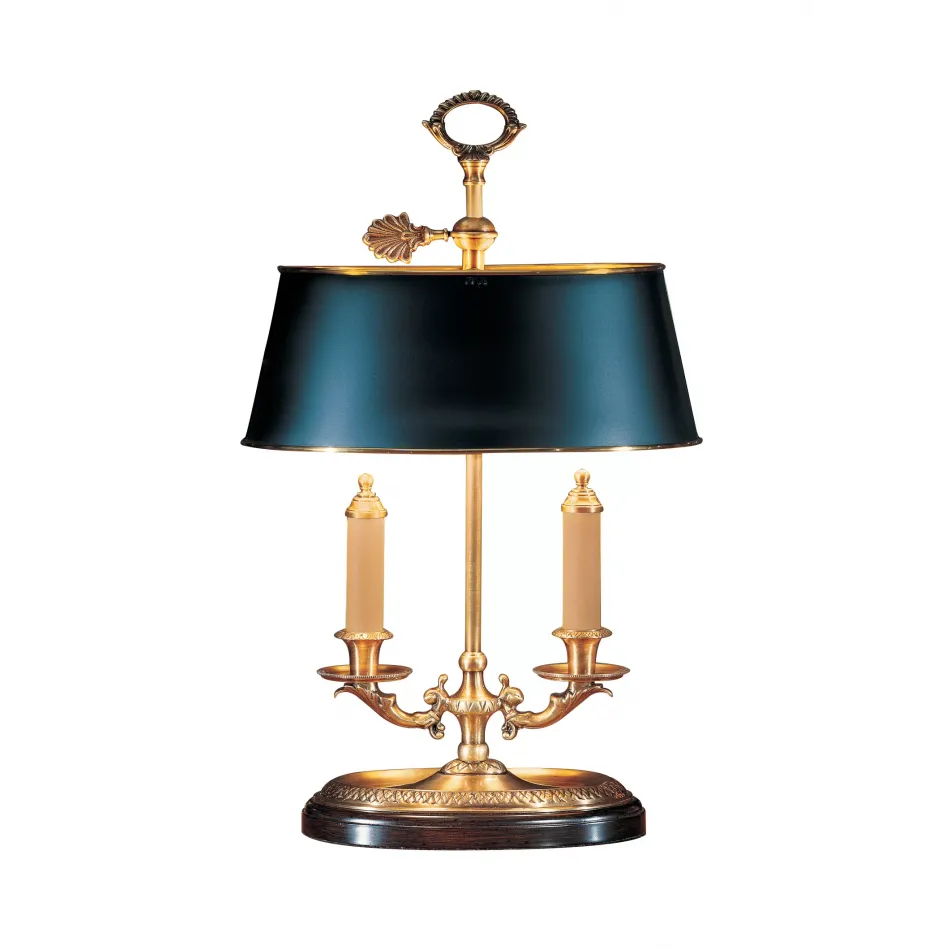 Brass Candle Lamp