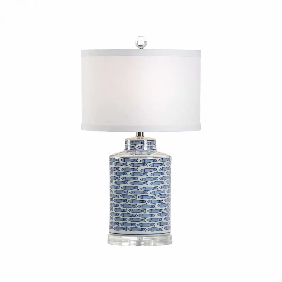 Fish Tail Lamp Blue