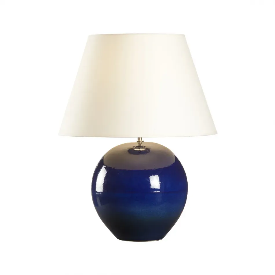 Blue Blazes Table Lamp