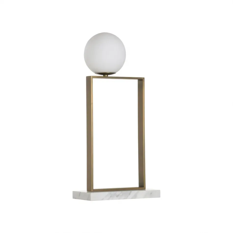 Milano Table Lamp Antique Brass