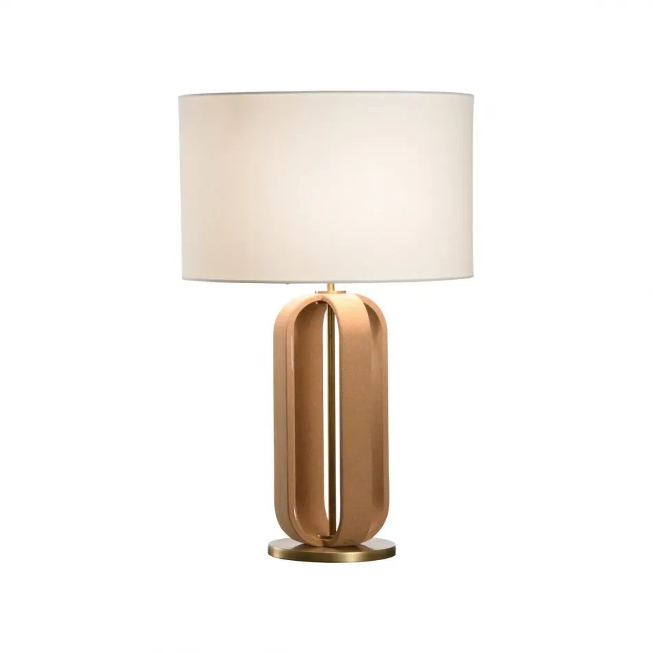 Ovalay Cork Table Lamp