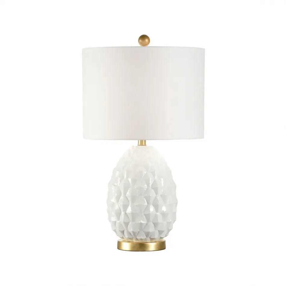 Olivia White Lamp