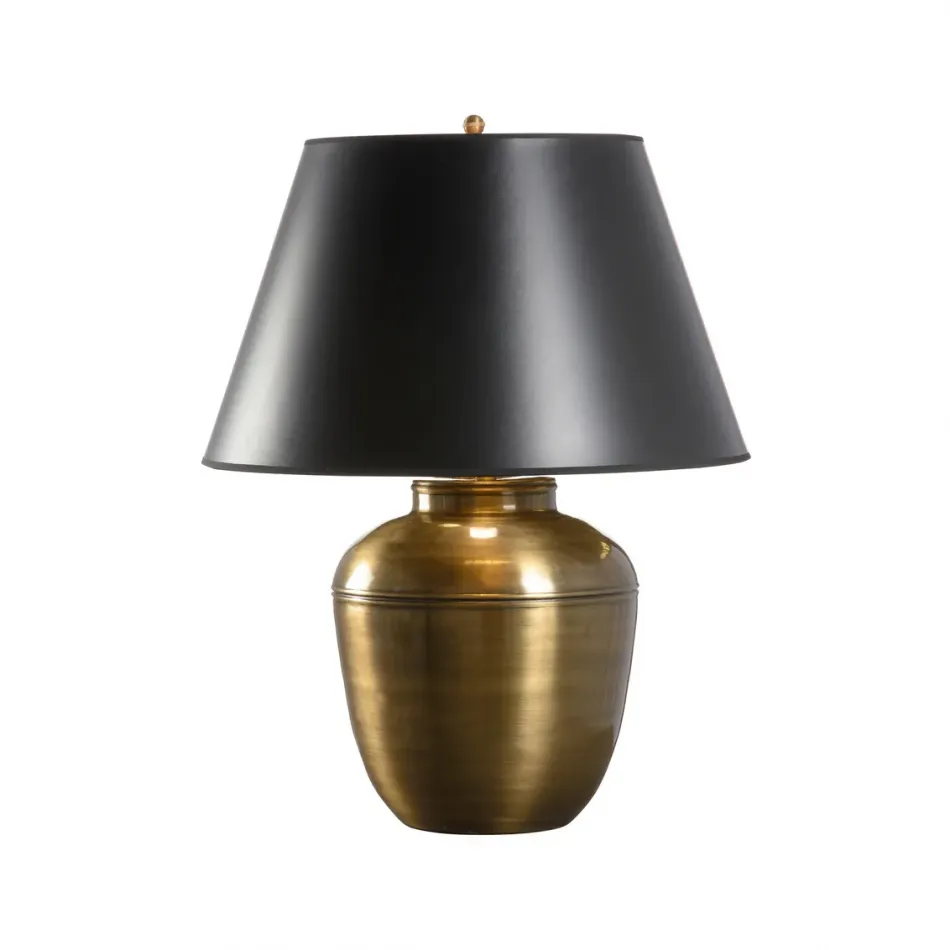 Vaughan Antique Brass Lamp