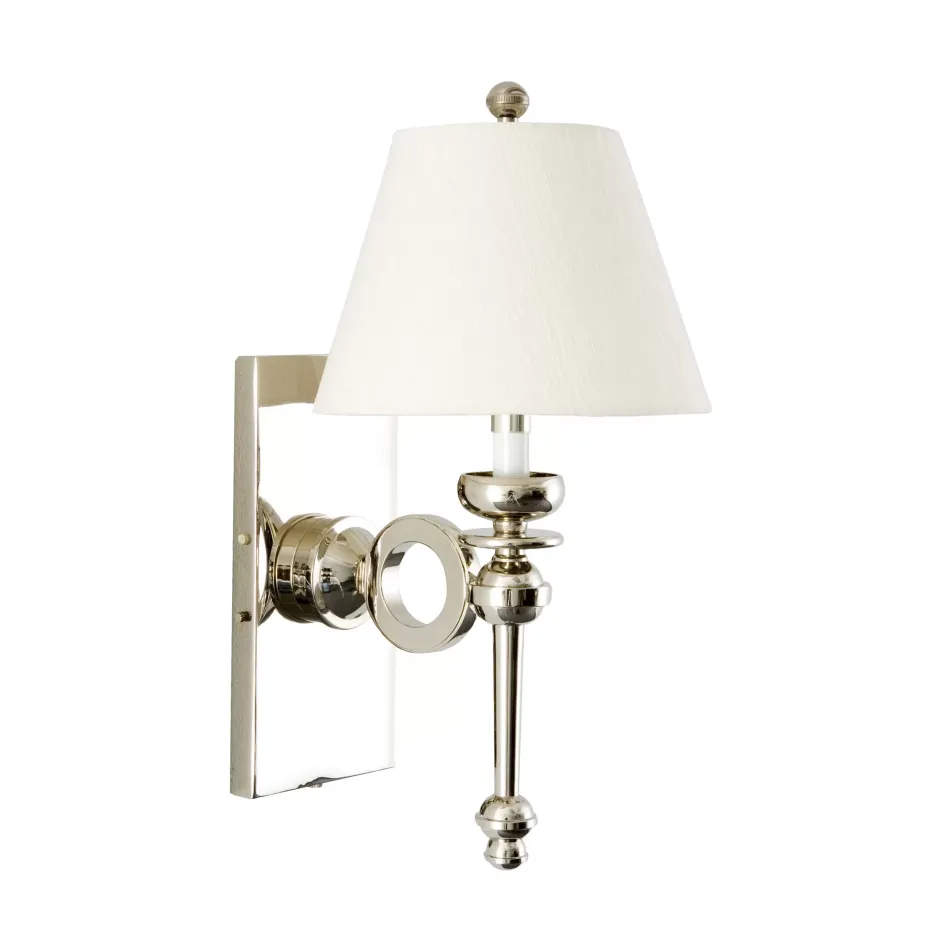 Modern Sconce Nickel