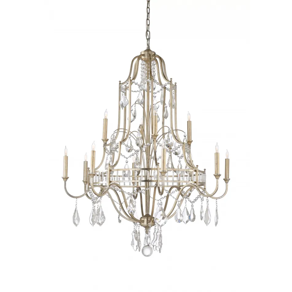 Buckhead Chandelier Silver