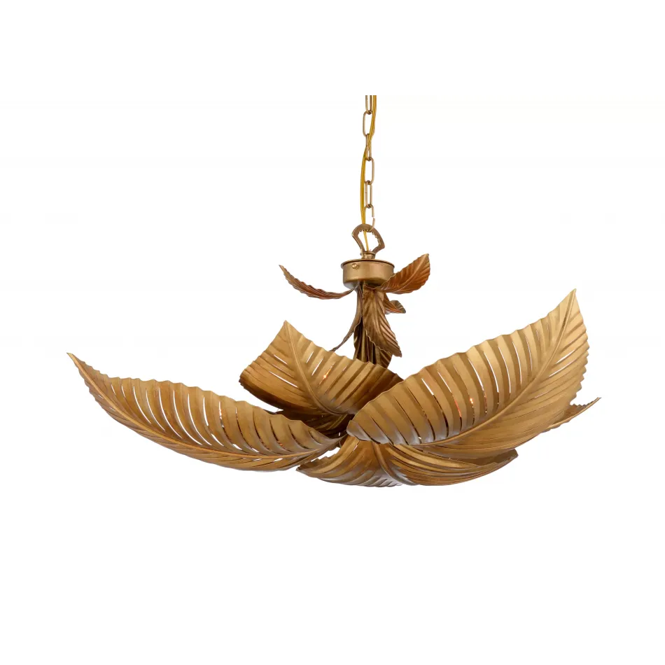 Naples Palm Chandelier Large