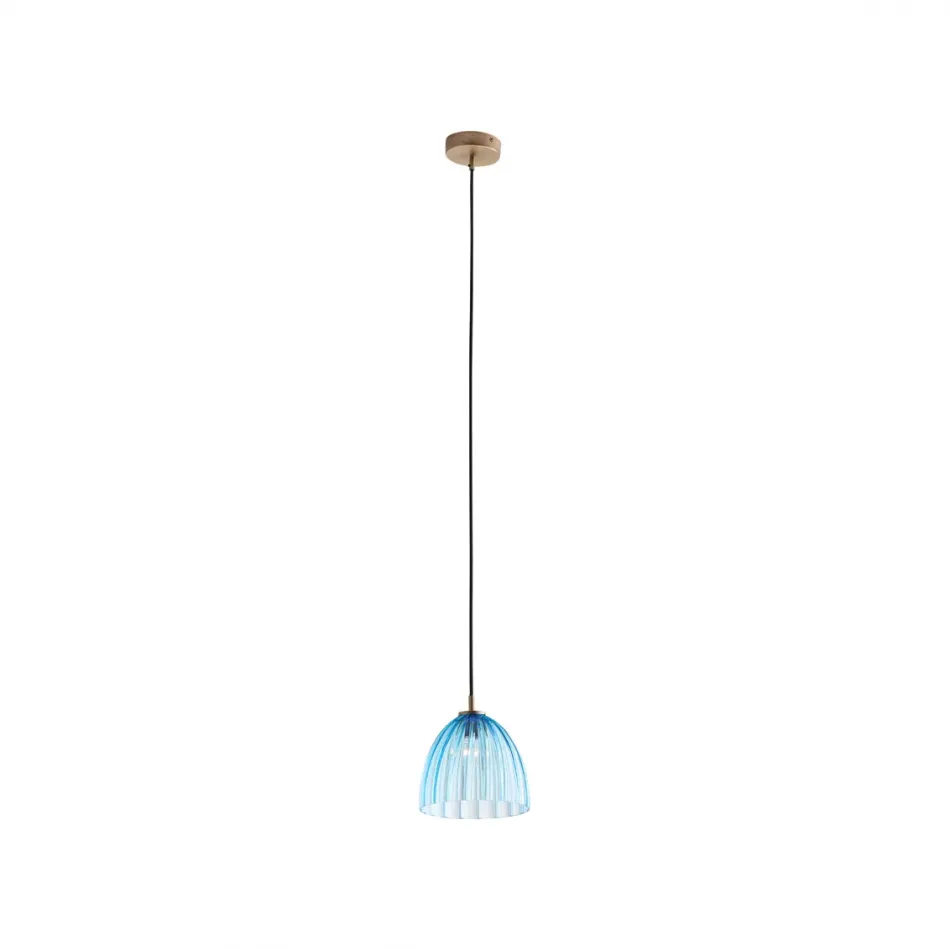 Caterina Aqua Single Pendant