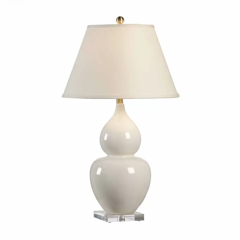 Fulton Vase Lamp Cream