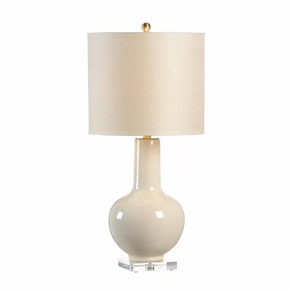 Astor Vase Lamp Cream