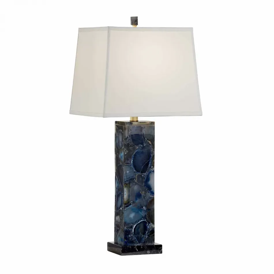 Agate Lamp Blue