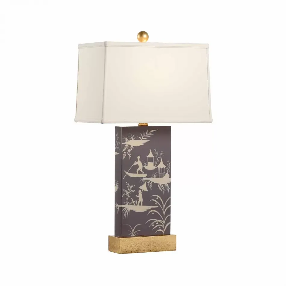 Chinoiserie Panel Lamp