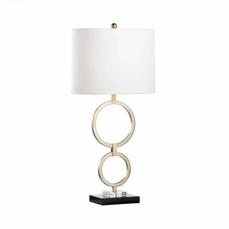 Silver Loop Lamp