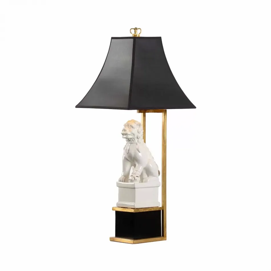 Chinese Dog Lamp