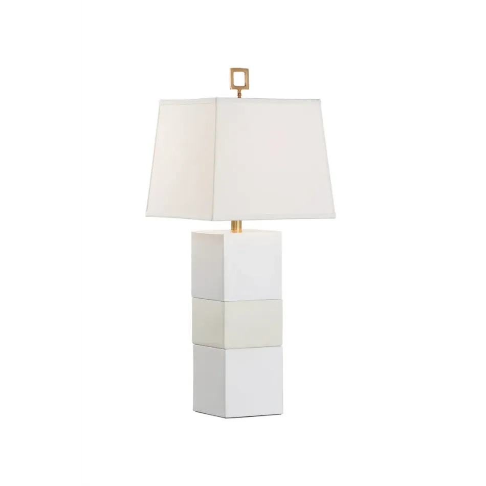 Banded Lamp White