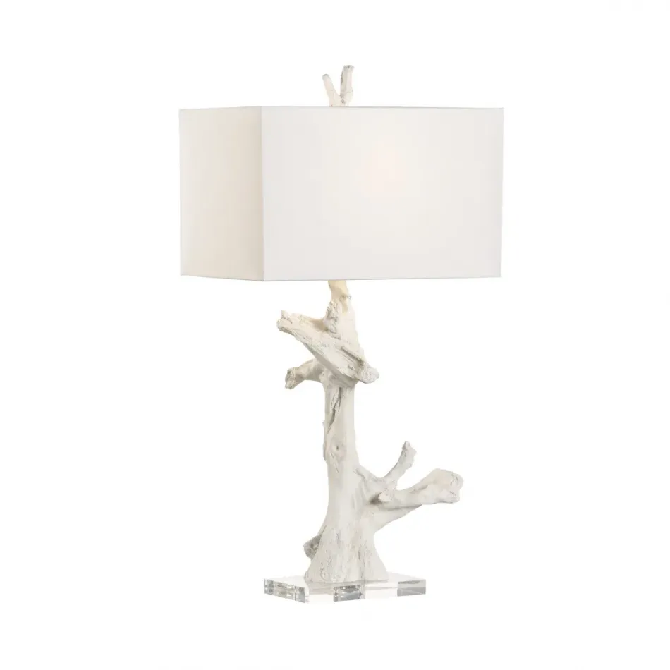 Branch Table Lamp White