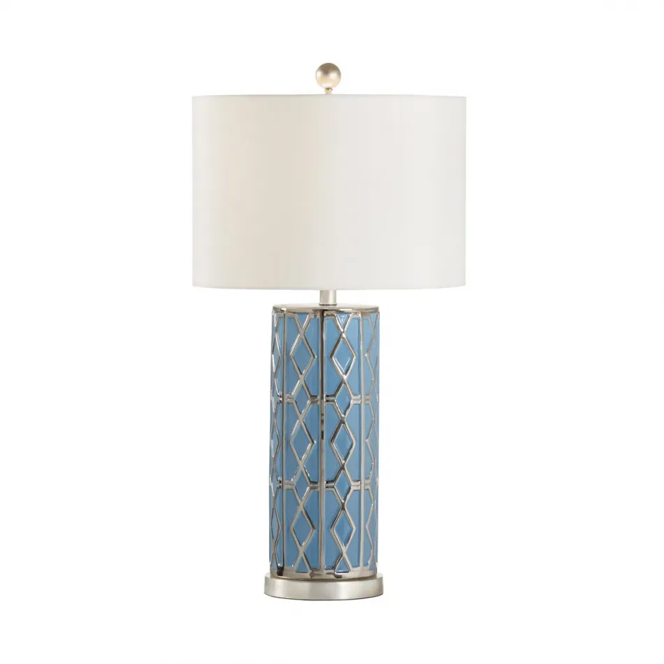Andreu Lamp Blue/Silver