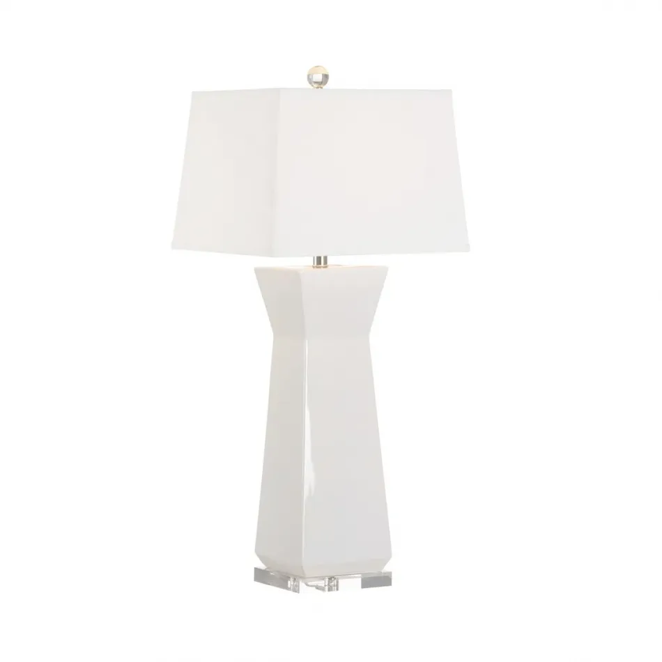 Fontainebleau Table Lamp White