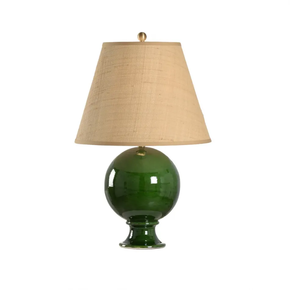 Sphere Green Table Lamp
