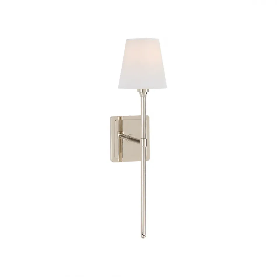 Homewood Polished Nickel Sconce