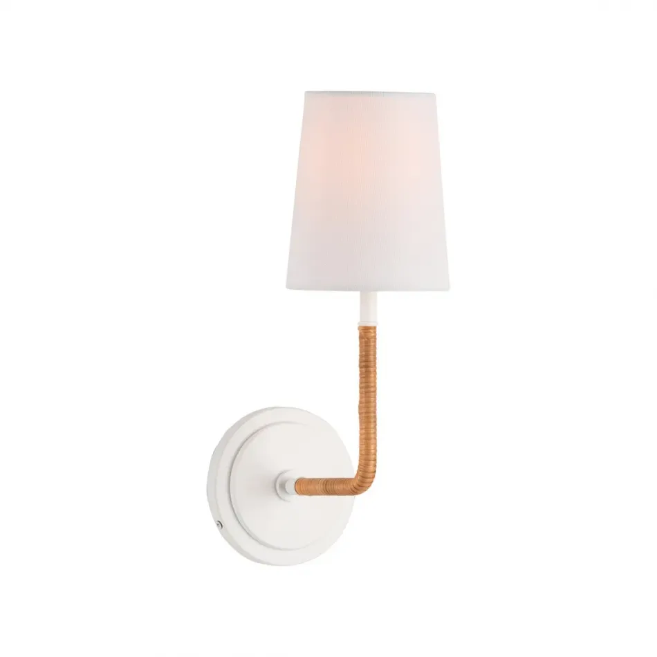 Amelia White Sconce