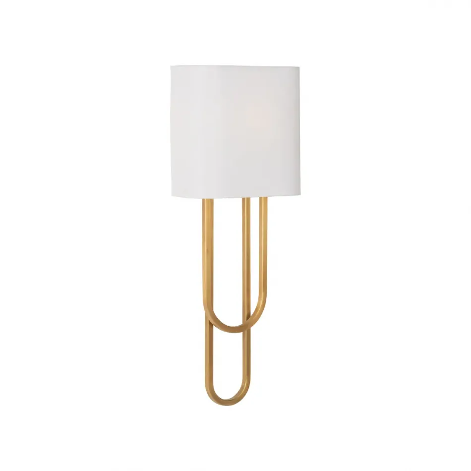 Odeon Aged Brass Sconce