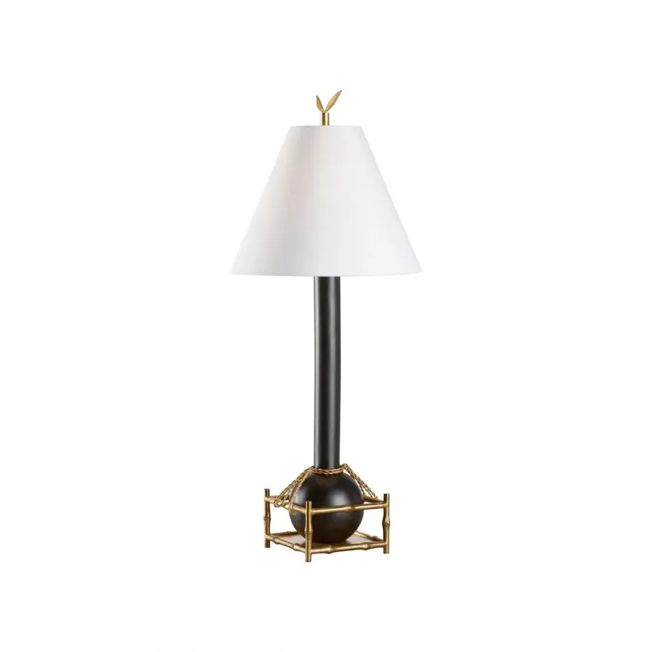 Tai Fu Black Table Lamp
