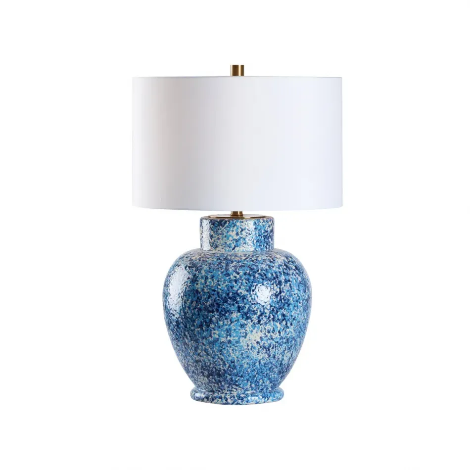 Spatter Blue Lamp