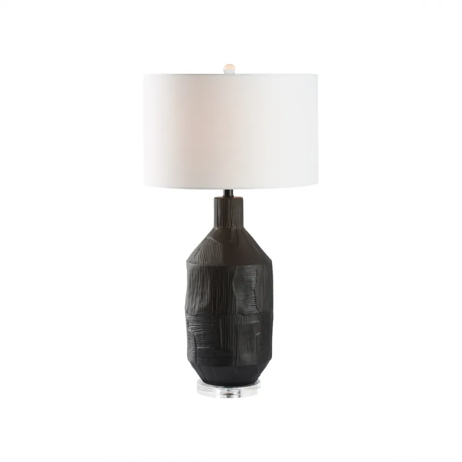 Furrow Black Lamp