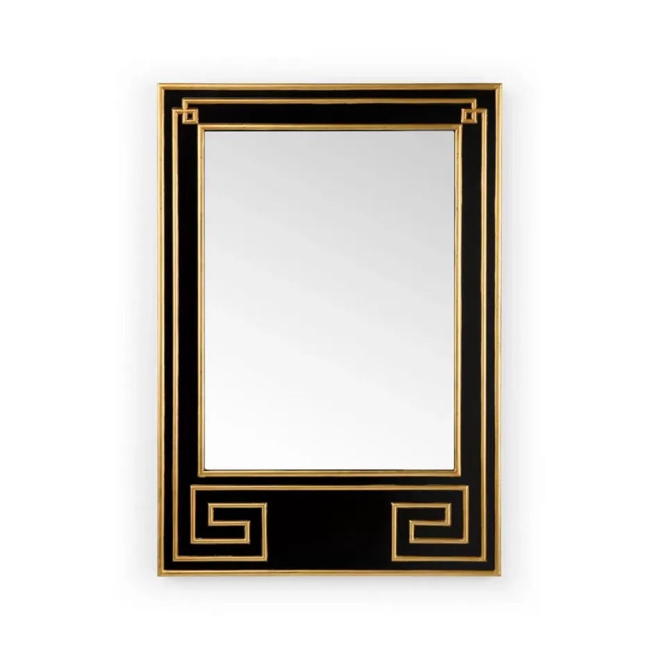 Greek Hall Mirror Black