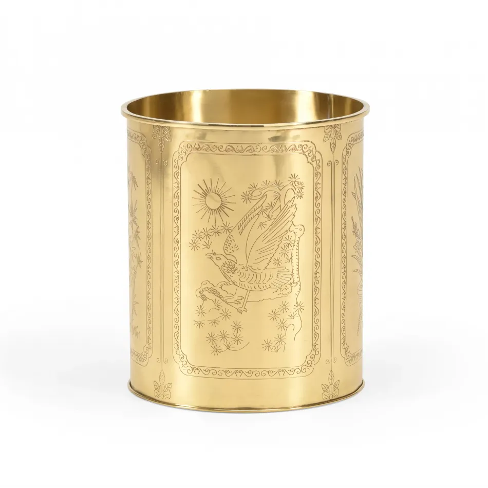 Brass Waste Basket