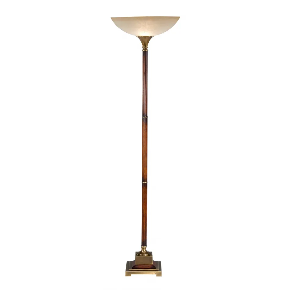 Torchiere Of Wood