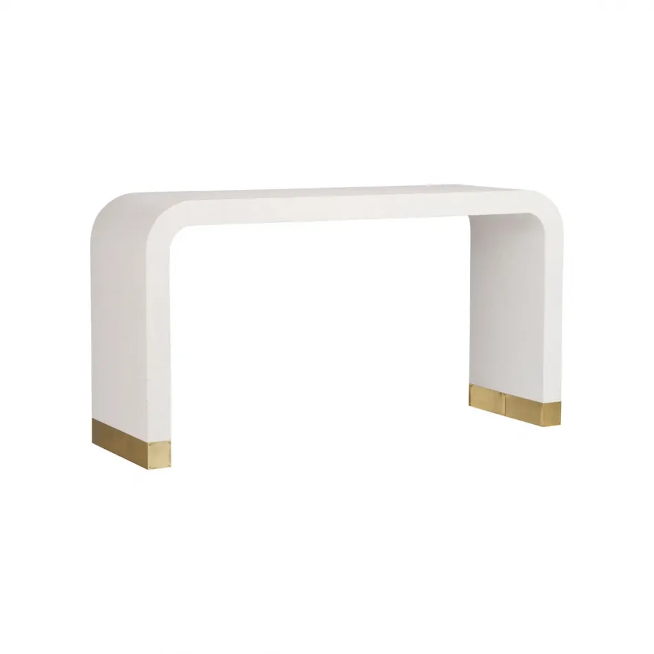 Waterfall White Console