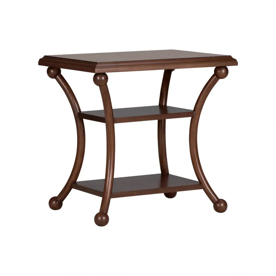 Lattice Top Side Table
