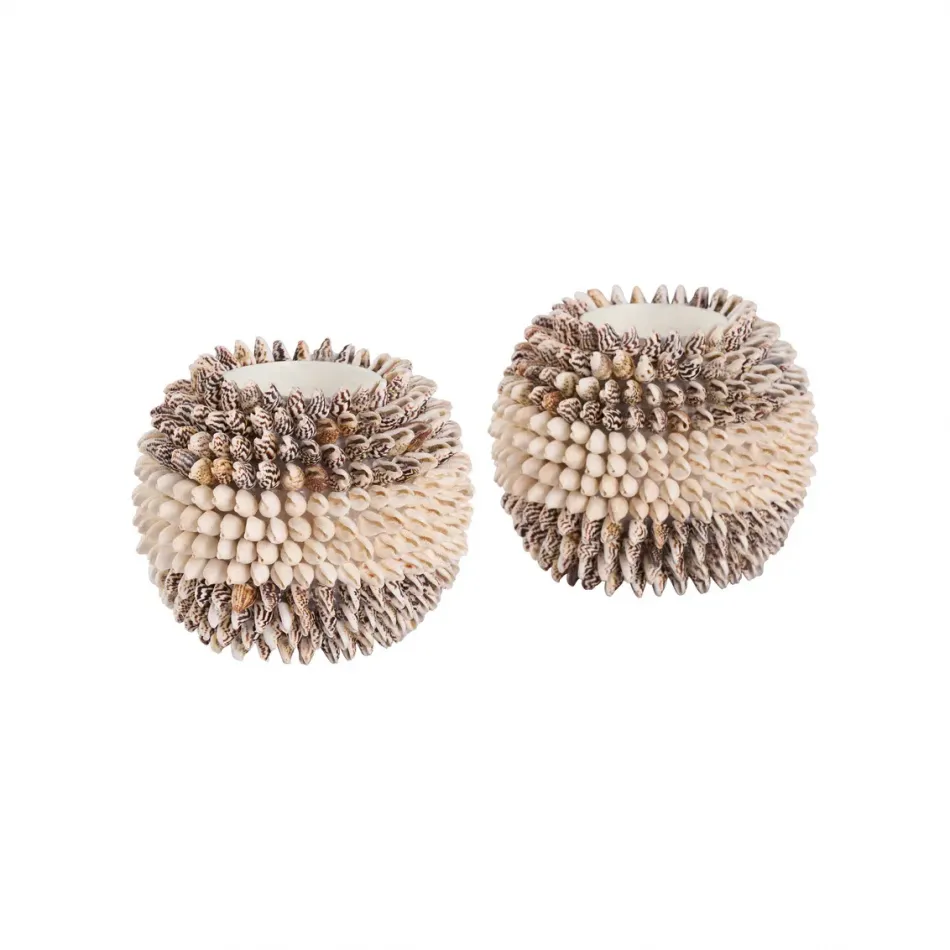 Seaside Tea Candle Set of 2