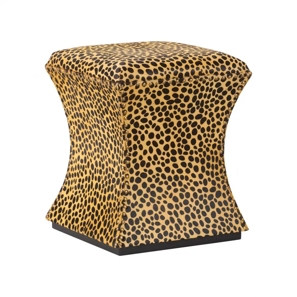 Leopard Ottoman
