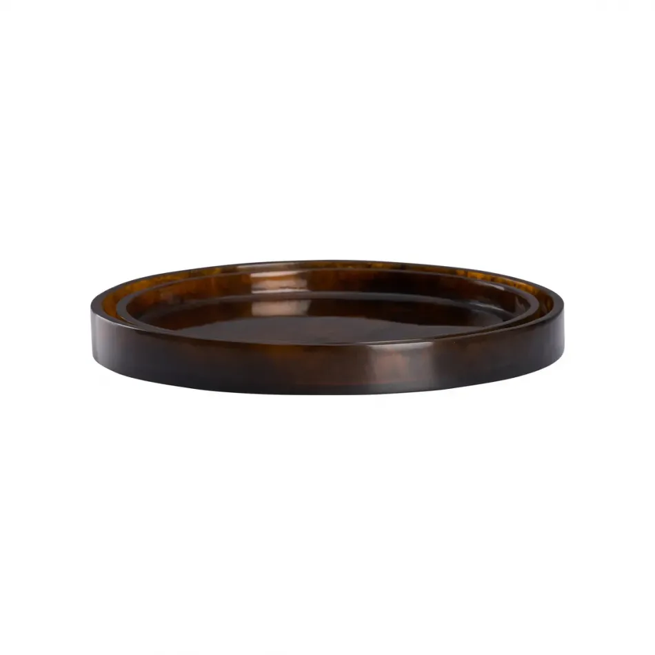 Vista Tortoise Tray Set of 2