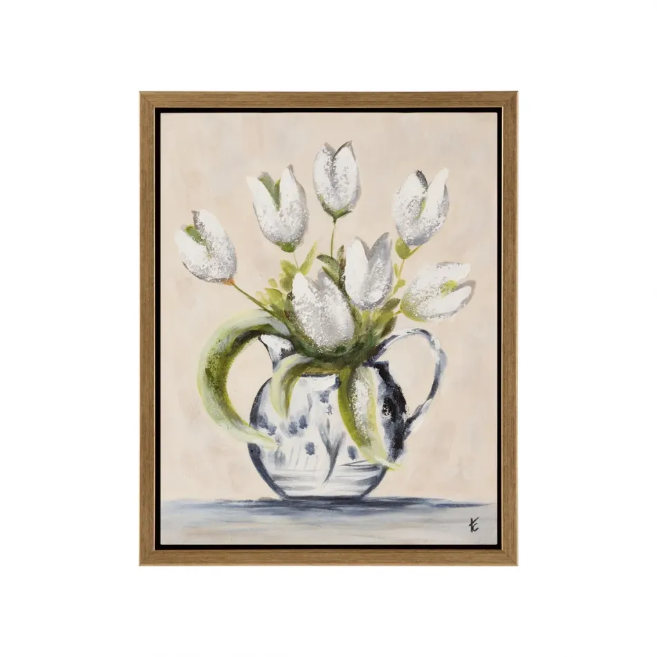 Amelia Framed Oil Painting