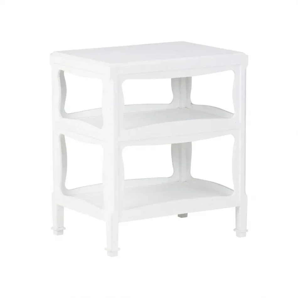 Greene White Side Table