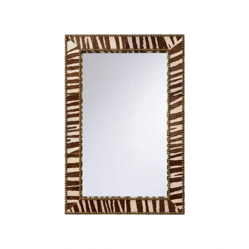 Zebra Rectangular Mirror