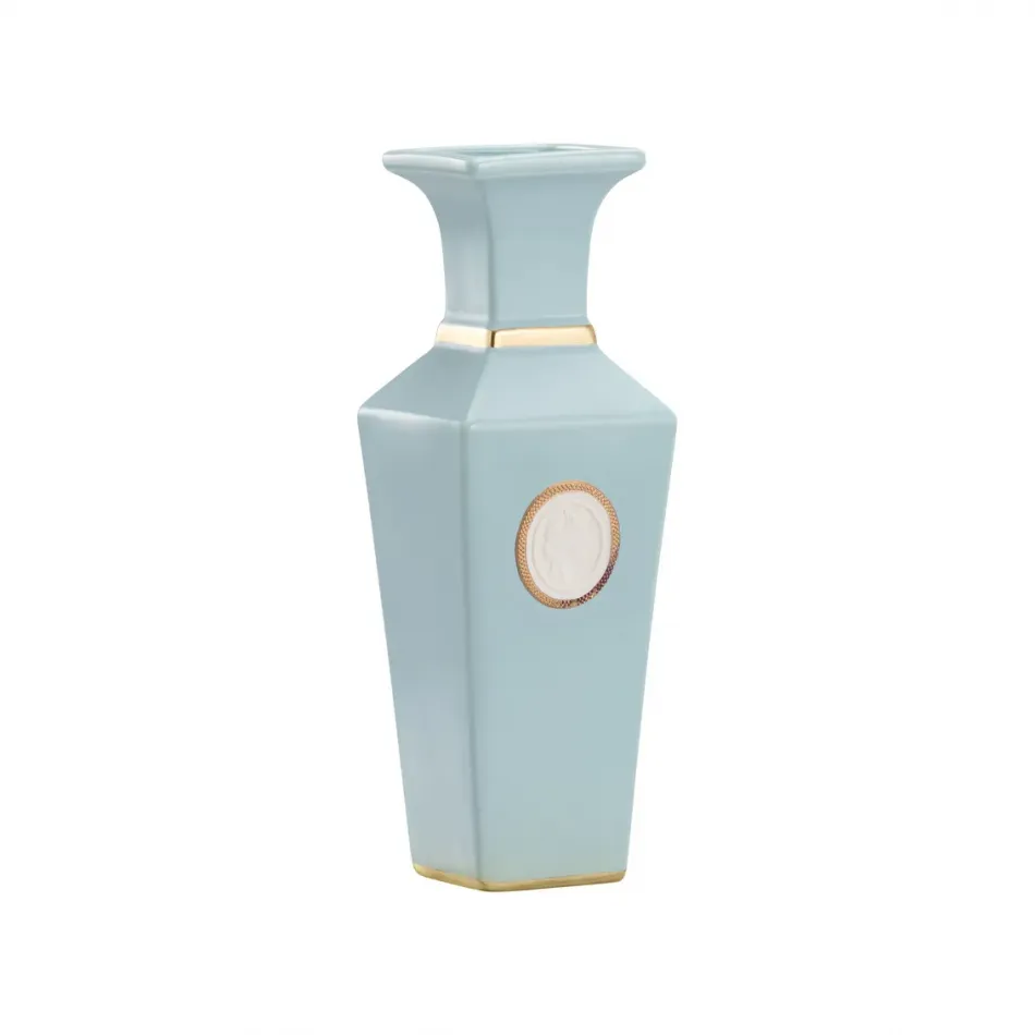 Intaglio Blue Vase