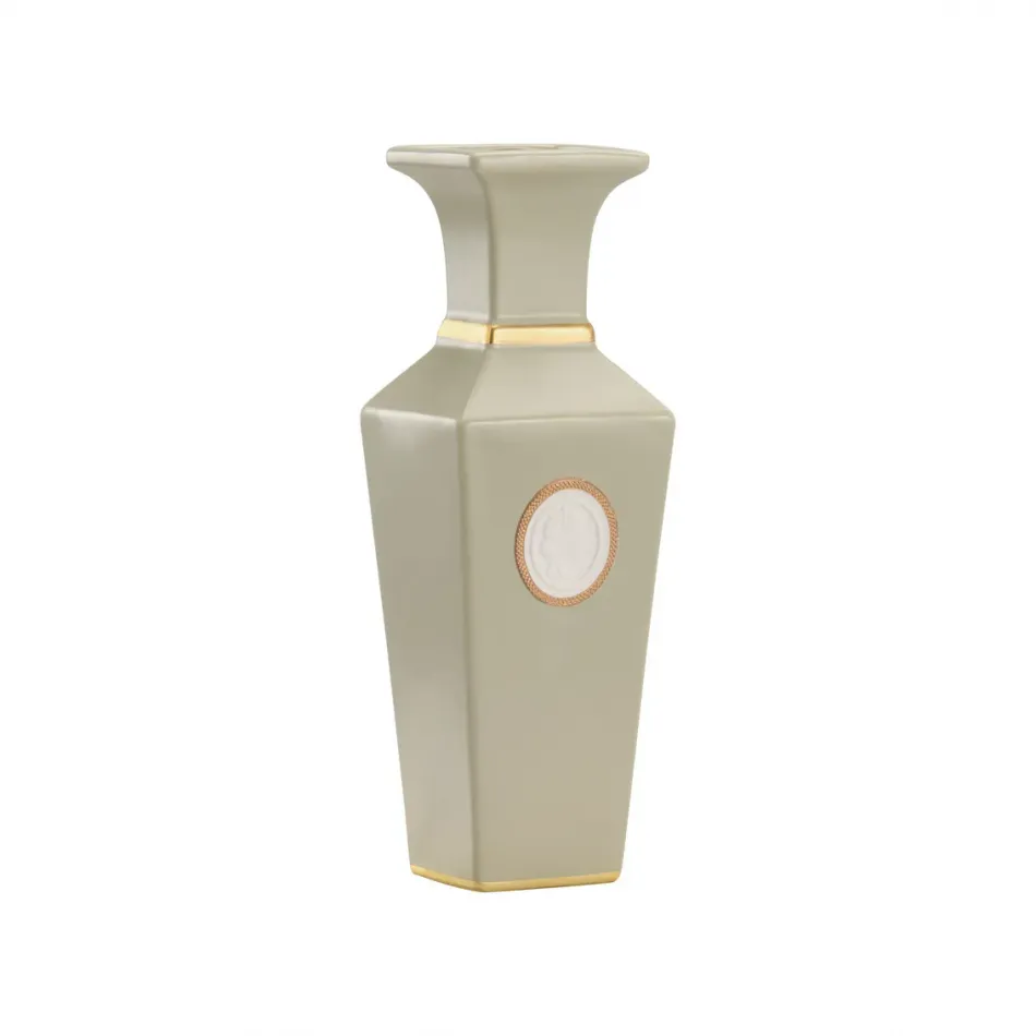 Intaglio Green Vase