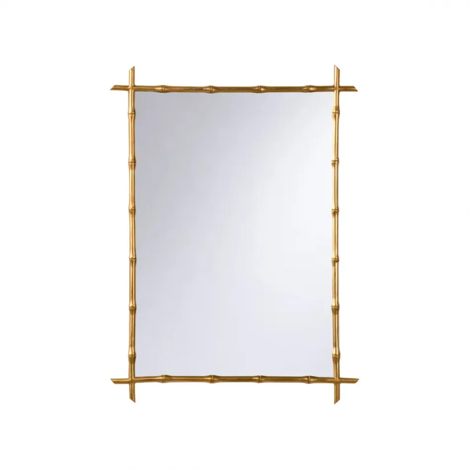 Artois Gold Rectangular Mirror