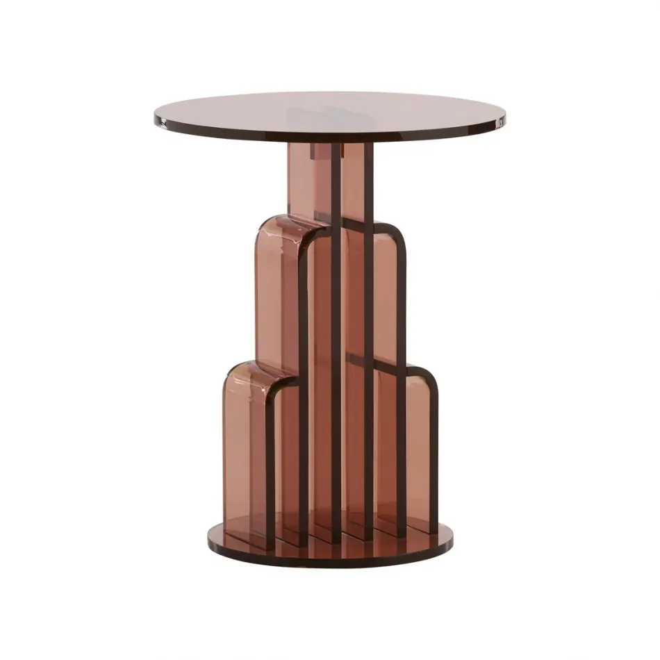 Aubrielle Hazel Brown Side Table