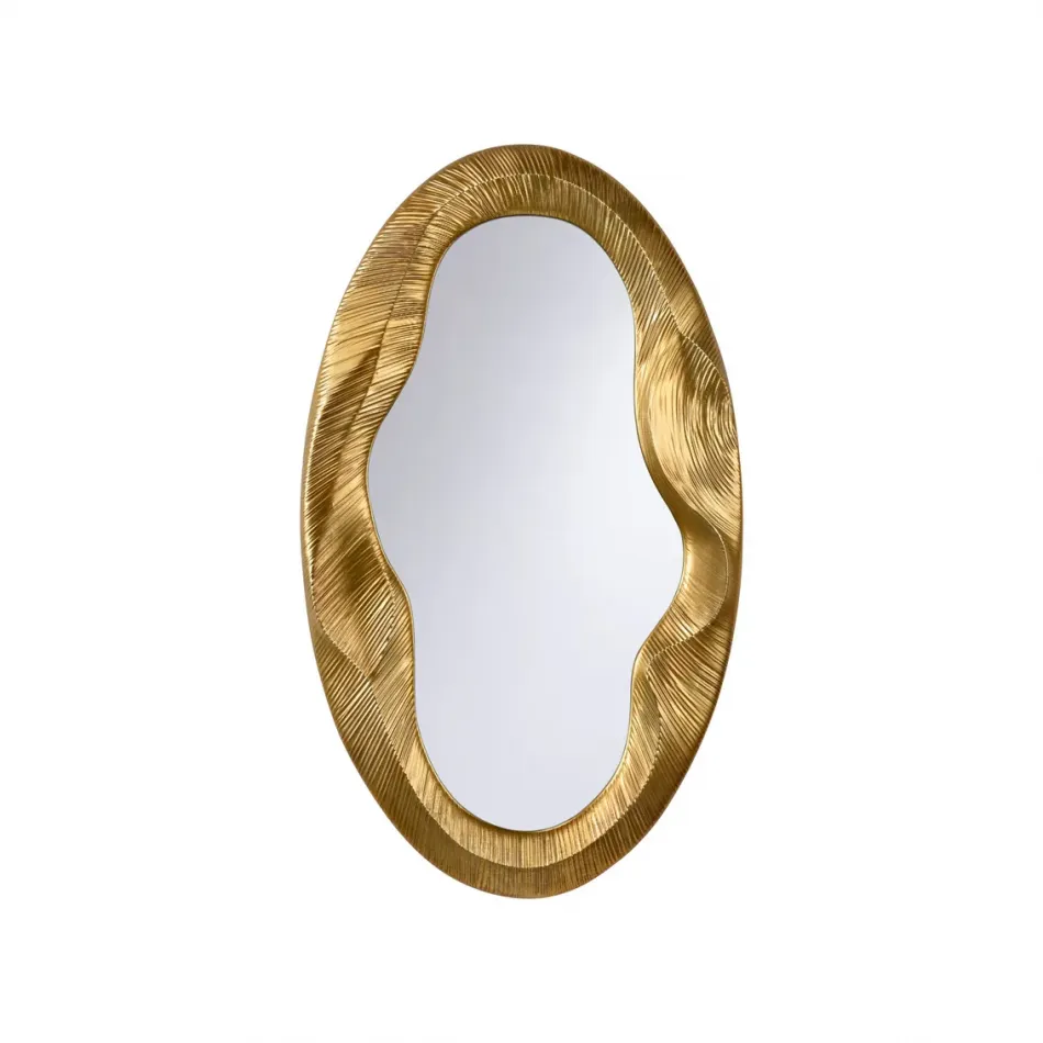 Sonora Gold Oval Mirror